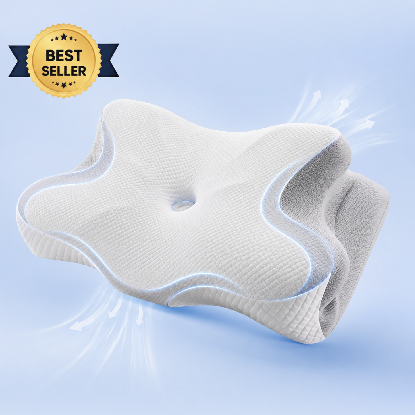 Veridan Ergonomic Cervical Neck Pillow