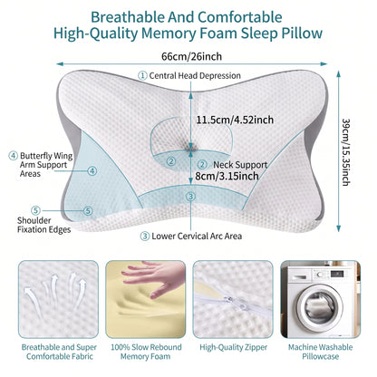 Veridan Ergonomic Cervical Neck Pillow